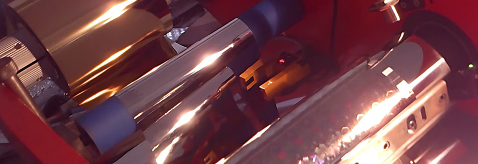 Hologram embossing machine