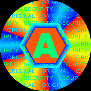 Hologram sticker with 2-channel flip-flop