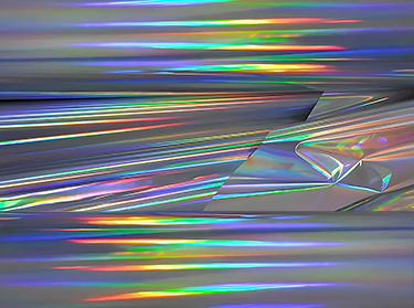 Silver color hologram lamination film