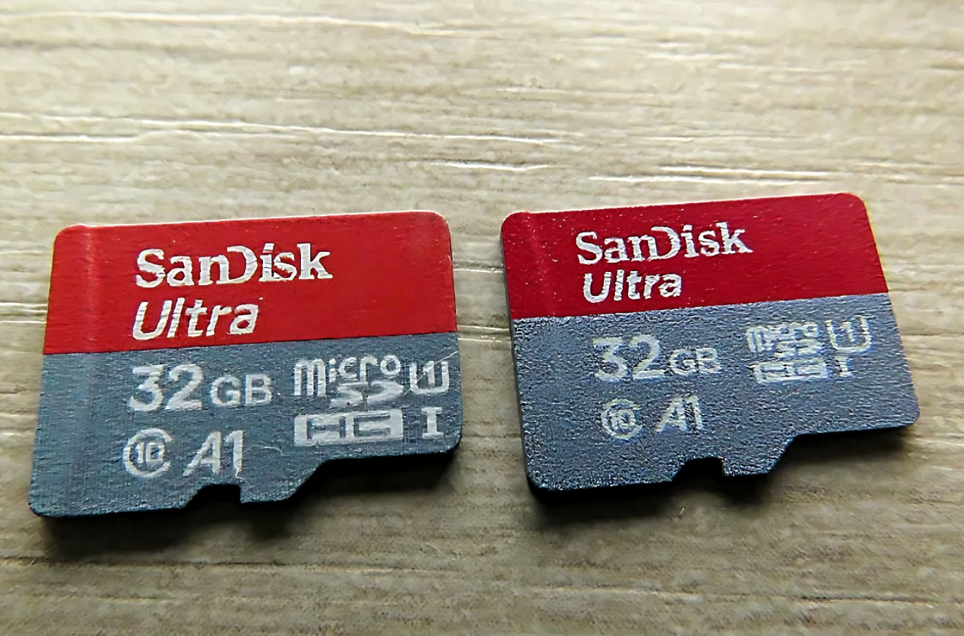 Fake SanDisk SD