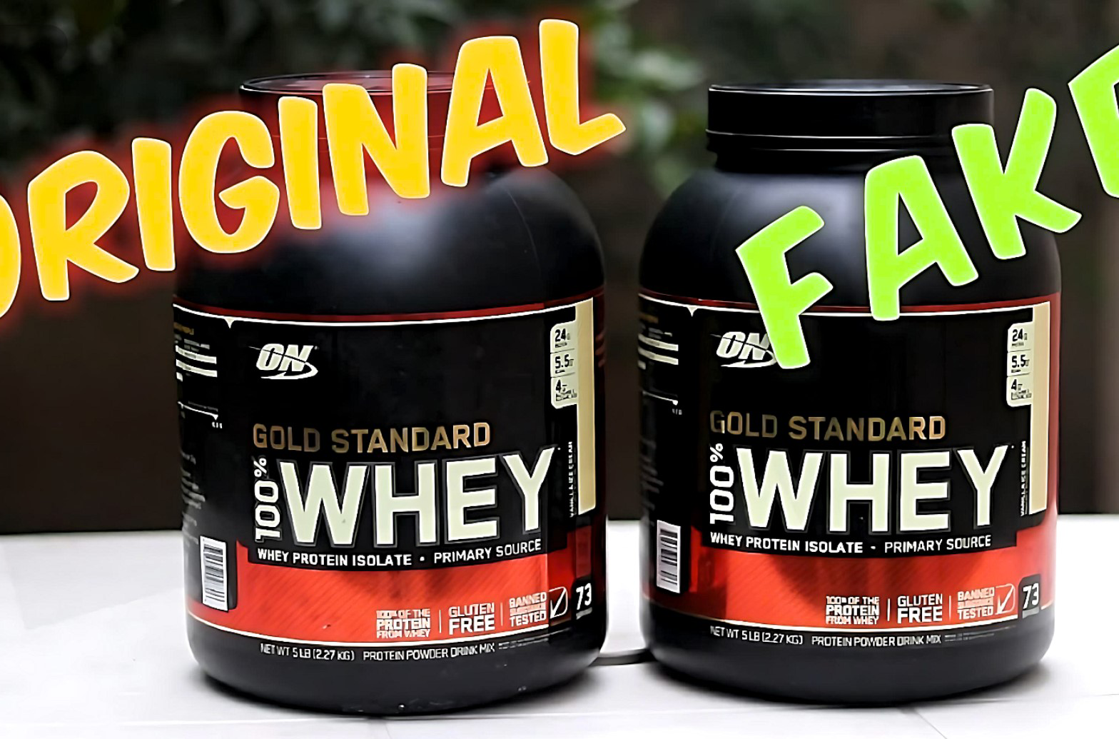 Fake WHEY protein
